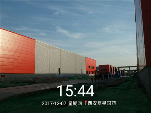 復(fù)興國藥西北運(yùn)營中心1#、2#倉庫